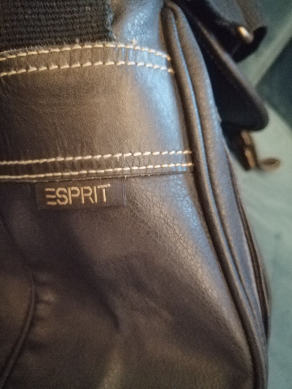 Skórzana torebka marki ESPRIT- Skóra naturalna !!!