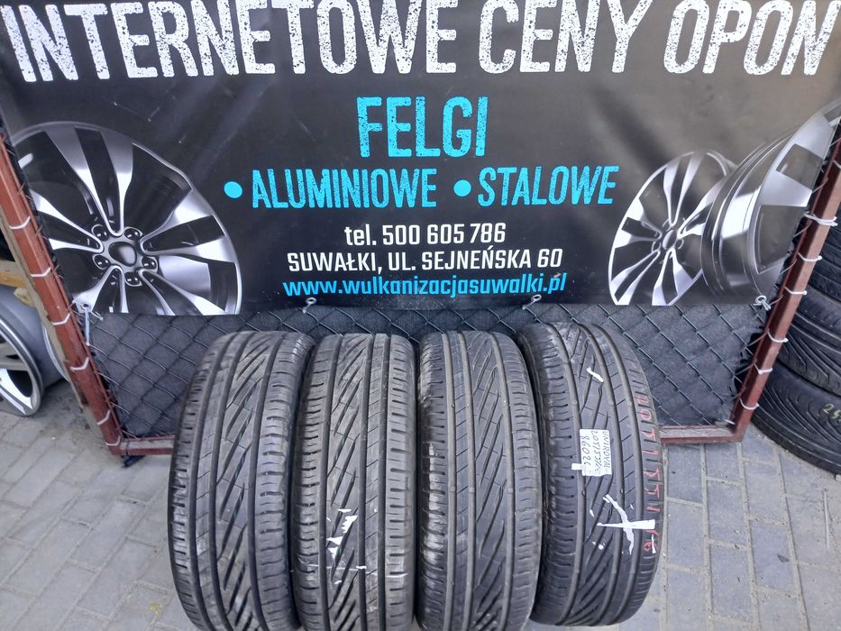 4x używane opony letnie 205/55 R16 Uniroyal 2024r Gwarancja Montaż