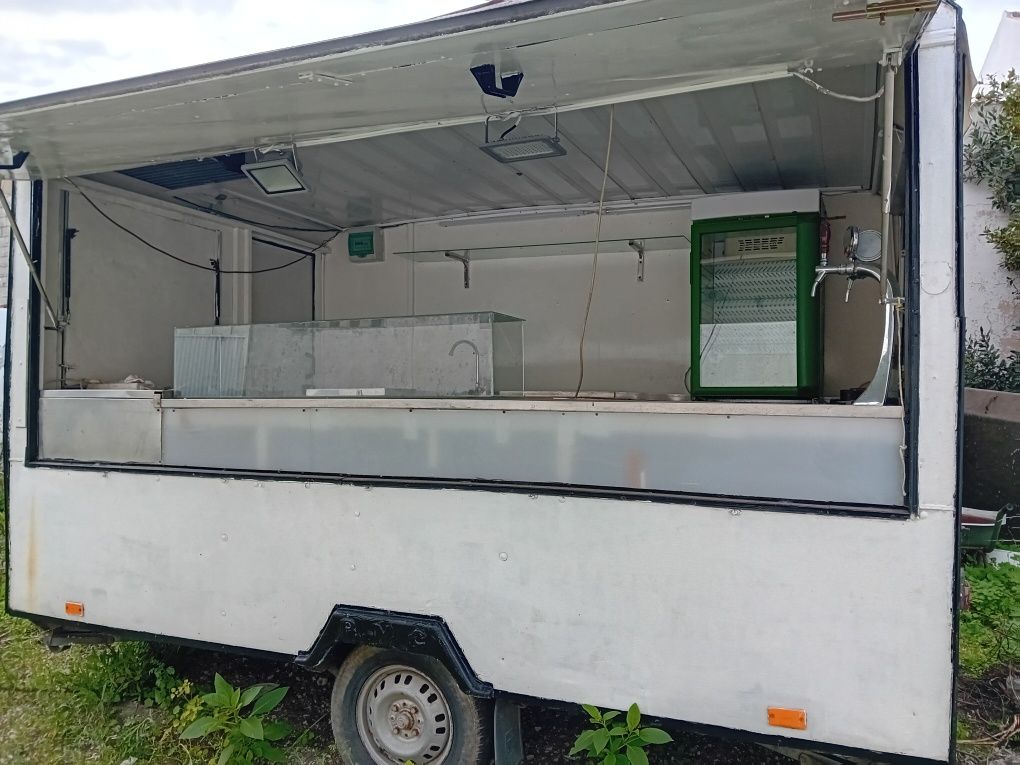 Roulote bar para venda