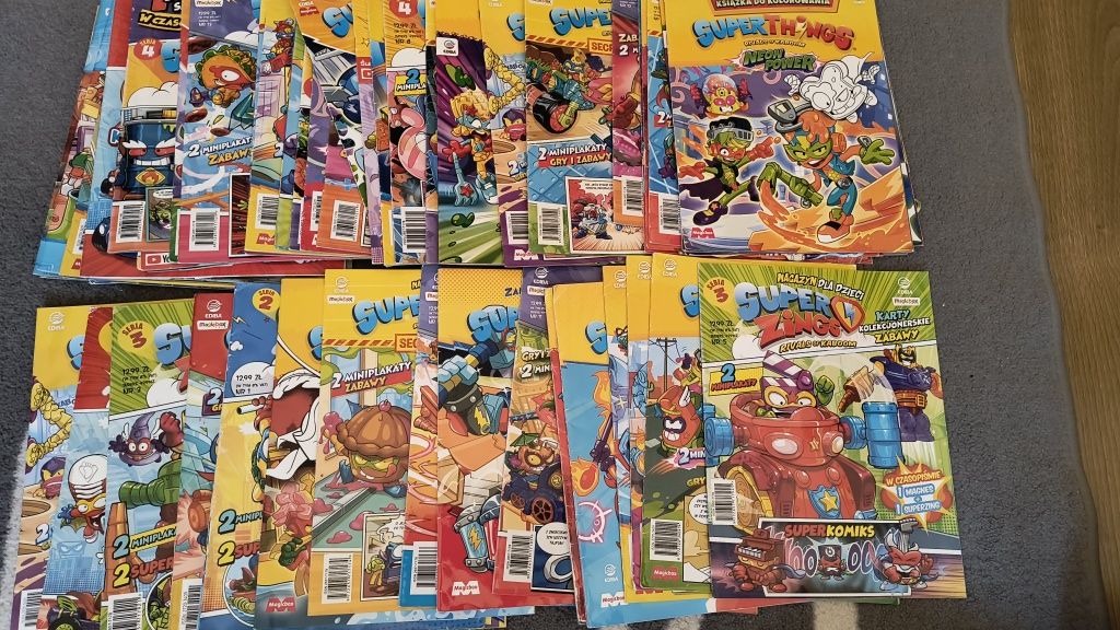 Gazetki Super Zings/ Super Things 59 sztuk