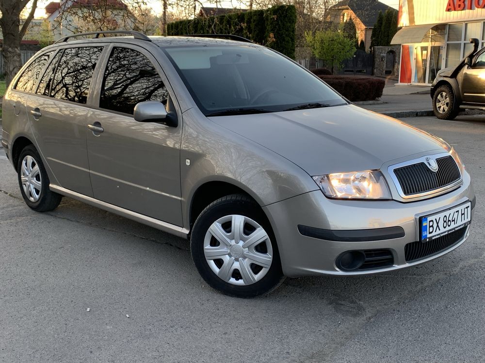 Skoda Fabia 1,4 газ/бензин 2007 рік!