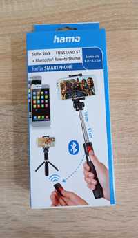 Nowy kijek do selfie hama ze zdalnym wyzwalaczem Bluetooth