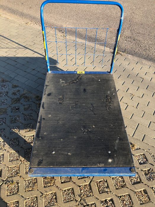 Wózek transportowy magazynowy