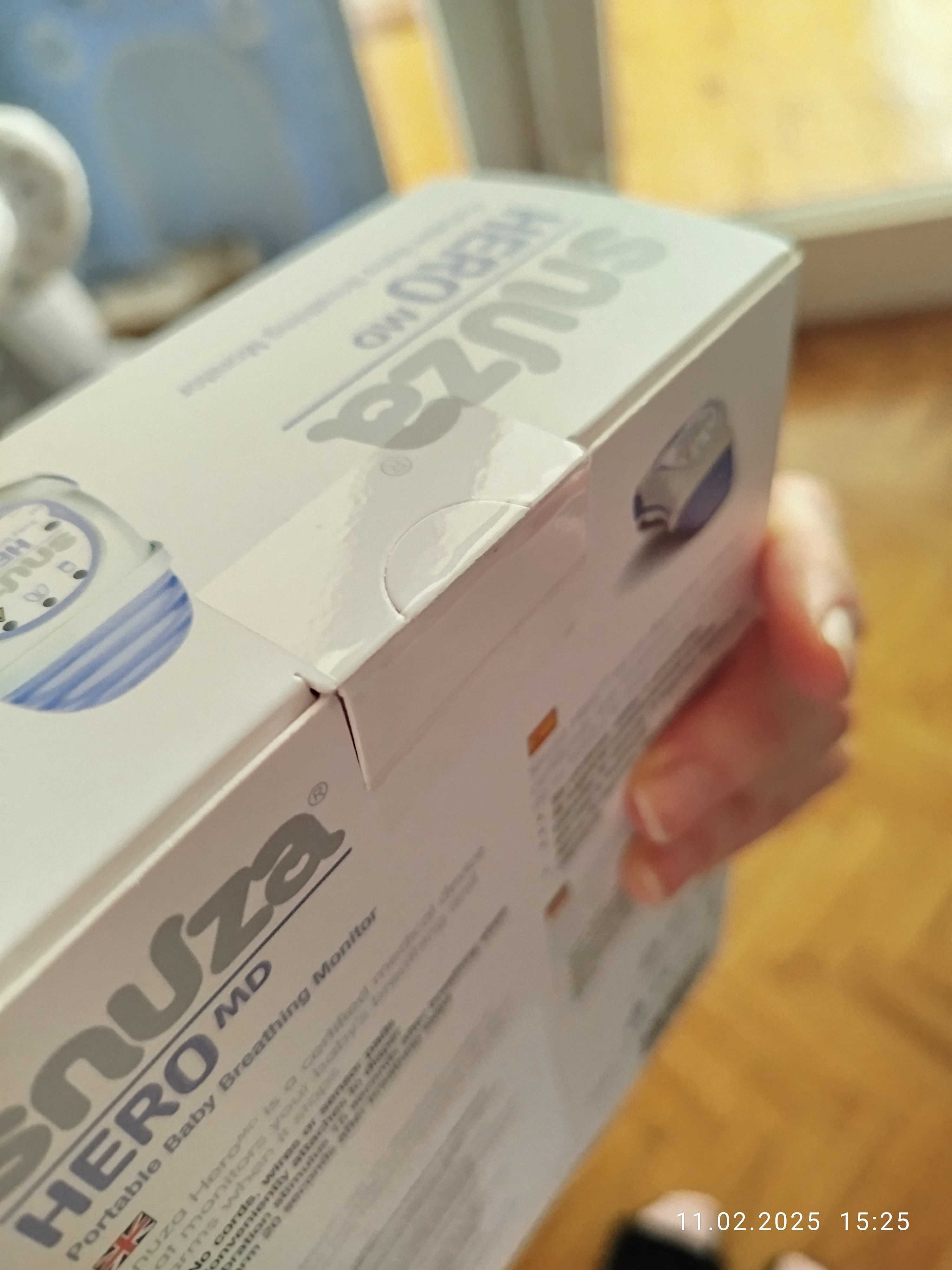 Nowy SNUZA HERO monitor oddechu nie używany zaplombowany