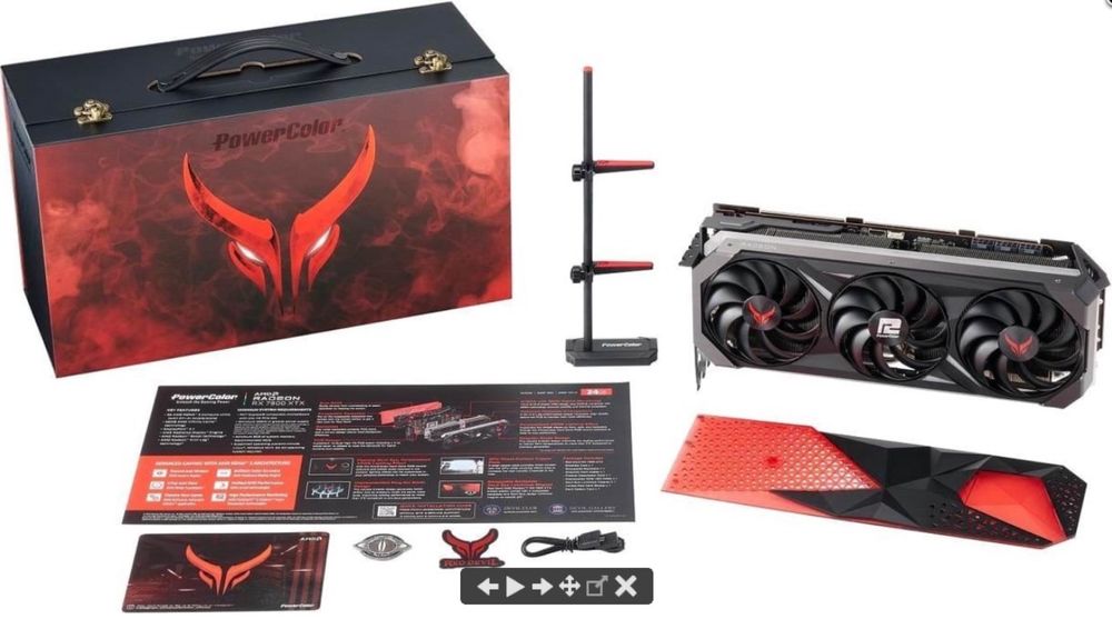 Placa Gráfica RX 7900 XTX Red Devil Limited Edition 24GB GDDR6