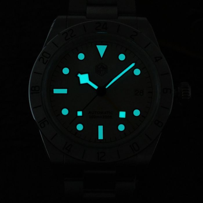 zegarek San Martin SN0054 GMT szafir