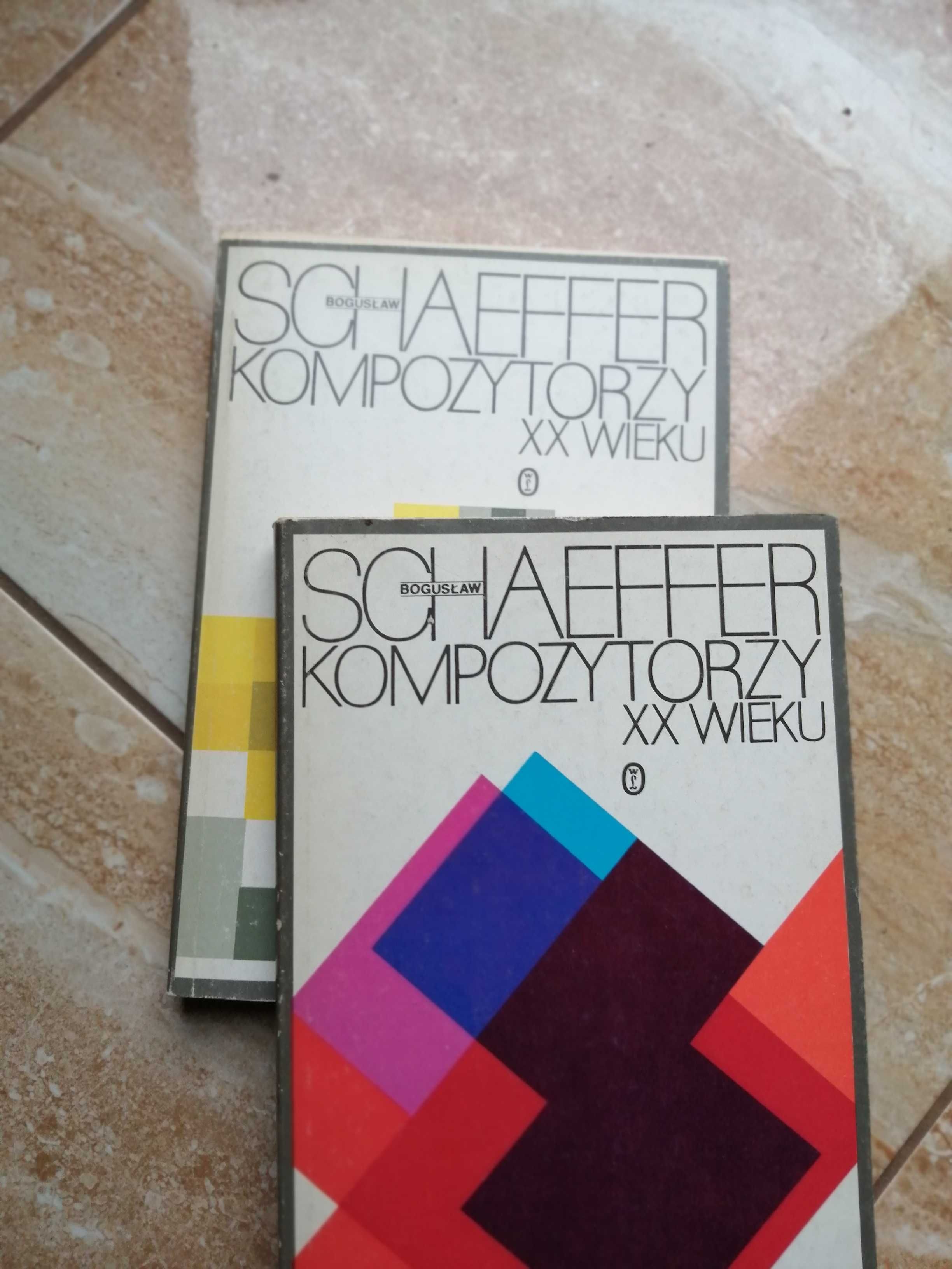 Bogusław Schaeffer - Kompozytorzy XX wieku, 2 tomy