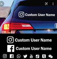Instagram autocolante
