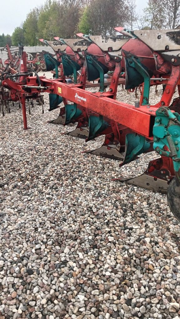 Pług obrotowy kverneland kuhn f 160  ld 100  sprowadzony