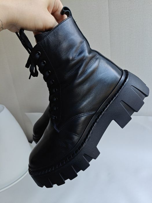 Шкіряні ботінки жіночі 39 розмір