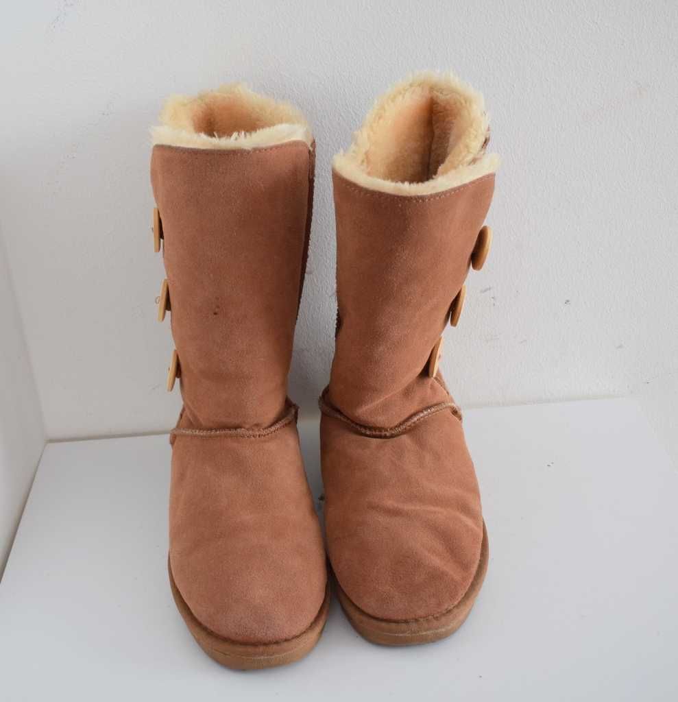 Ugg śniegowce kozaki kożuch skóra w 8 r. 39