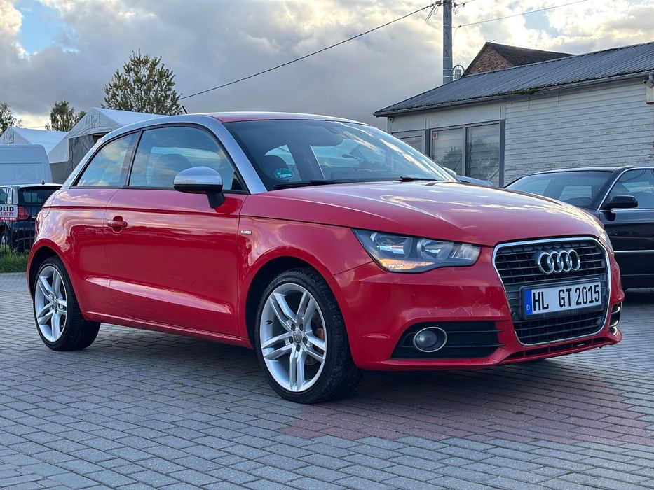 Audi A1 A1 1.2TSI S-line bogate wyposażenie Import z Niemiec