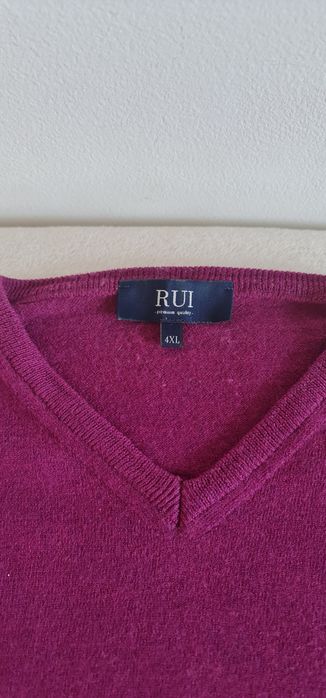 Sweter merino r.L fiolet Riu