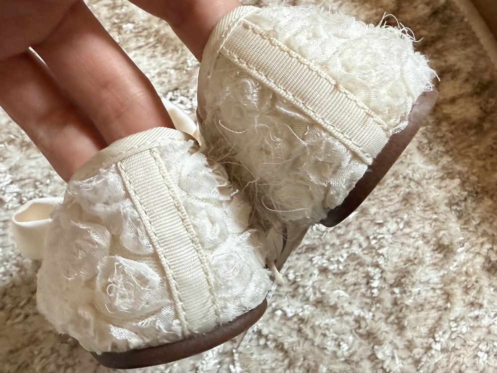Baleriny balerinki Zara urocze wyjściowe eleganckie 25 mokasyny