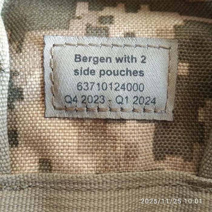 Рюкзак Bergen 80 літрів нато Британія