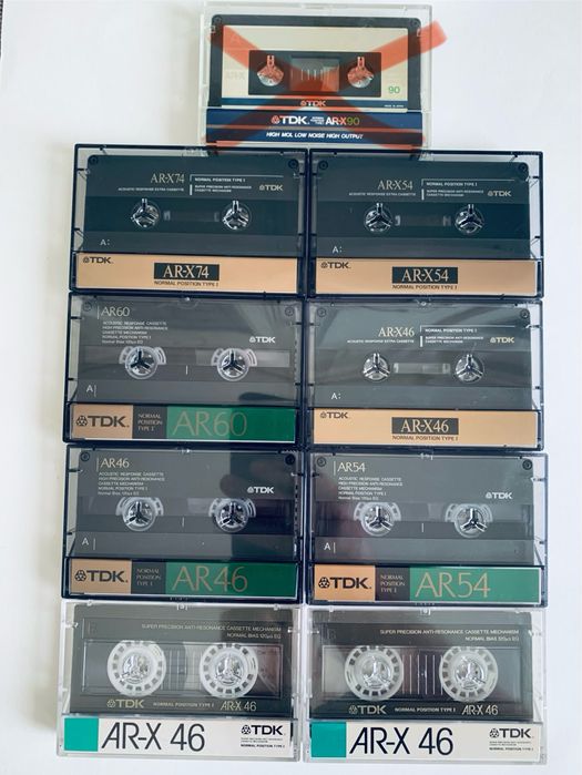 Аудіокасети TDK AR-X, AR