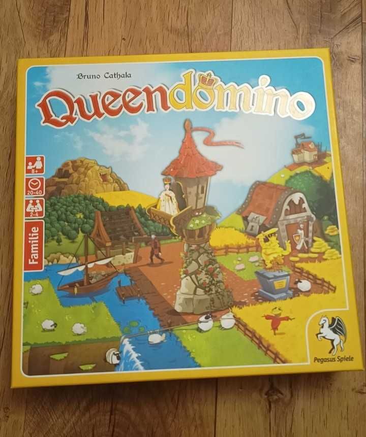 Queendomino z wieżą - gra planszowa (gra niezależna językowo)