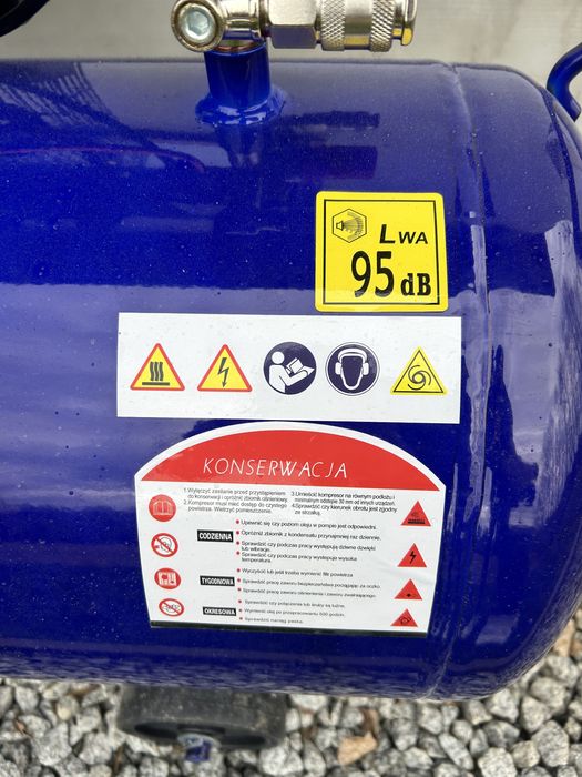 Kompresor 220L prawie nowy okazja!!!