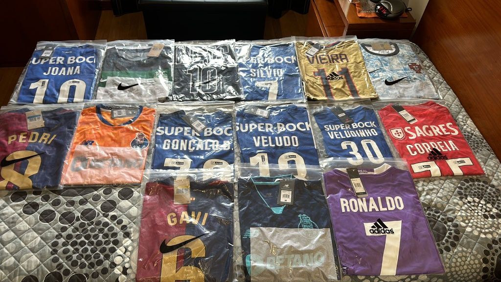 Camisolas Futebol