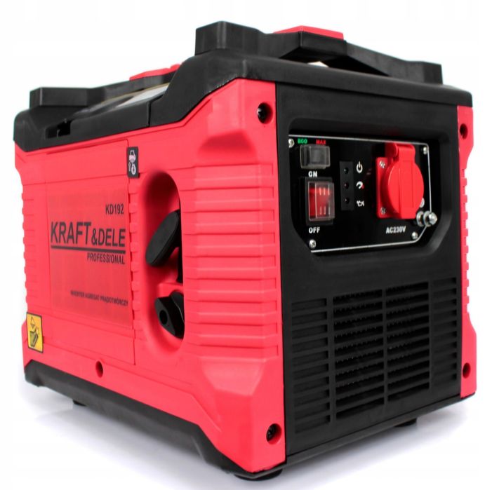 Przenośny agregat inwertorowy na kamping do kampera cichy zabudowany