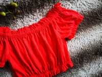 • Bluzeczka hiszpanka • Piękna czerwień / S