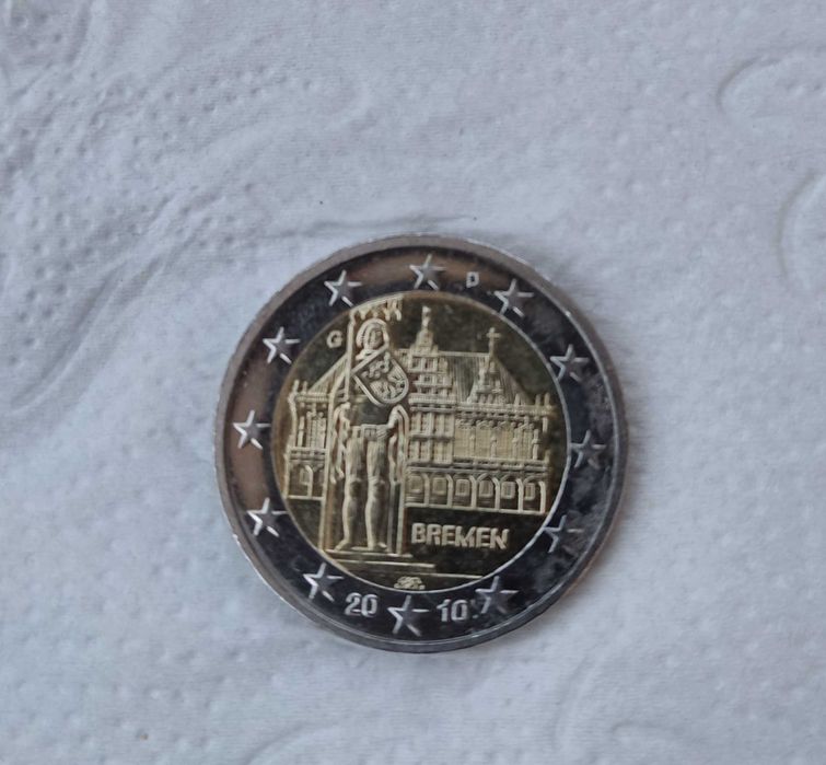 Troca de moedas 2 euros