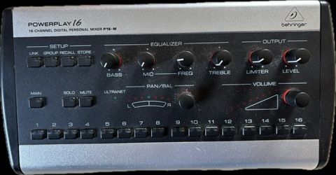 Mikser - monitoring osobisty firmy Behringer Powerplay P16-M-