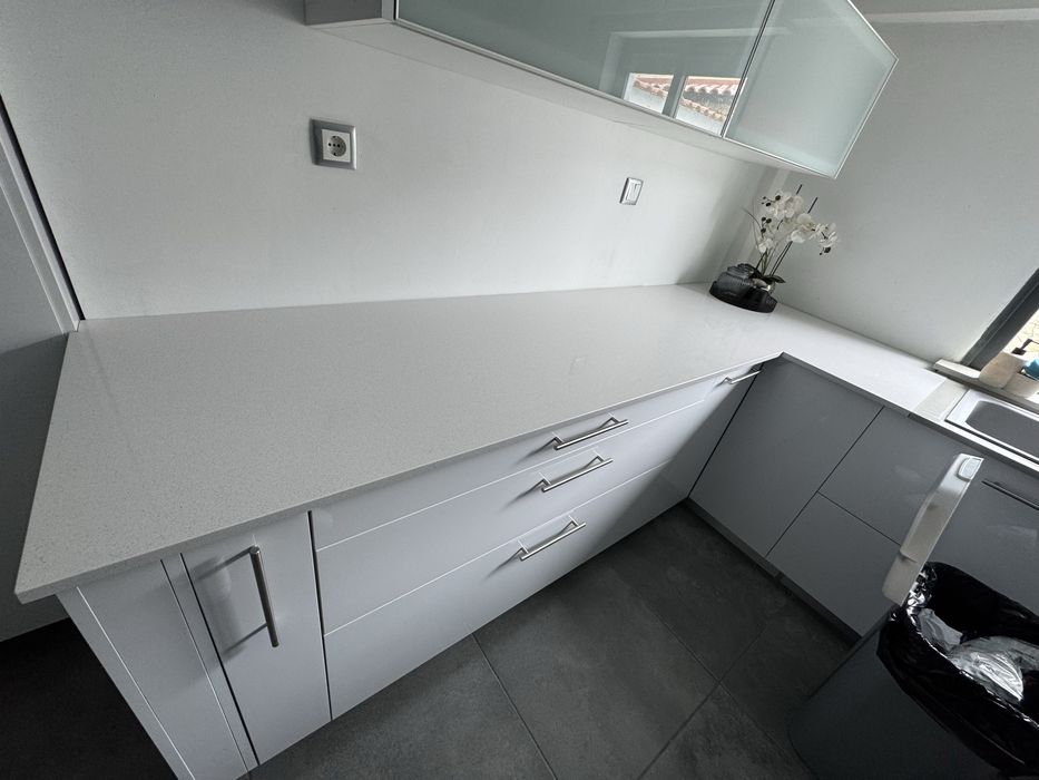 Pedra silestone branco norte nova