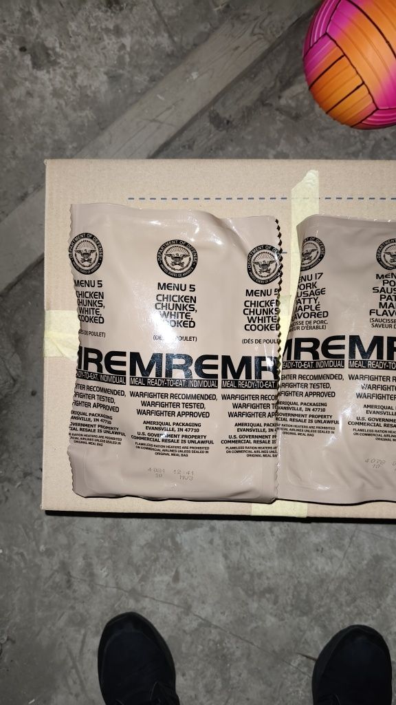 MRE racja żywnościowa Amerykańska