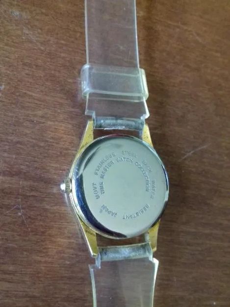 Zegarek damski TIMEMASTER klasyczny z paskiem lata 90 Y2K vintage