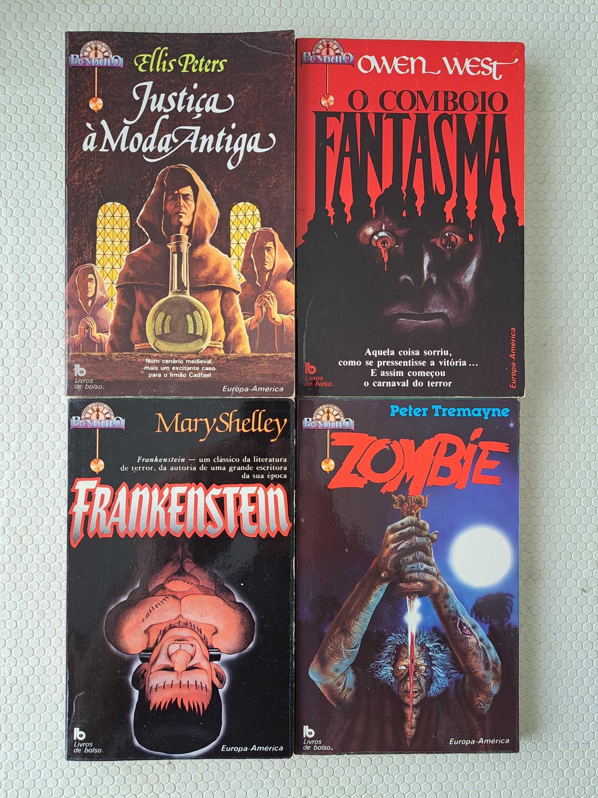 Colecção Pêndulo - Terror - Fantástico - 10 Volumes