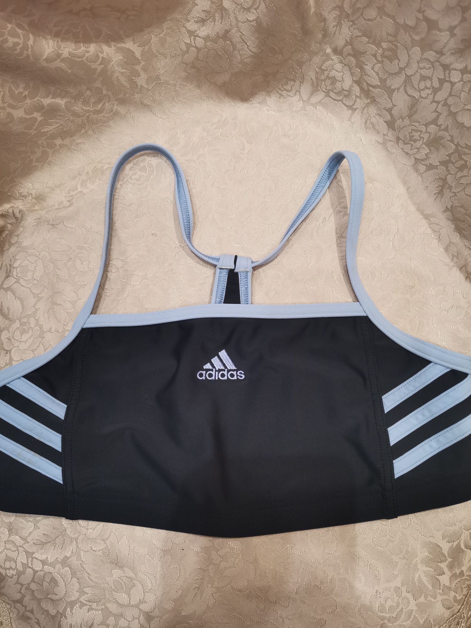 Top sportowy, stanik Adidas rozm S, siłownia, fitness , czarny