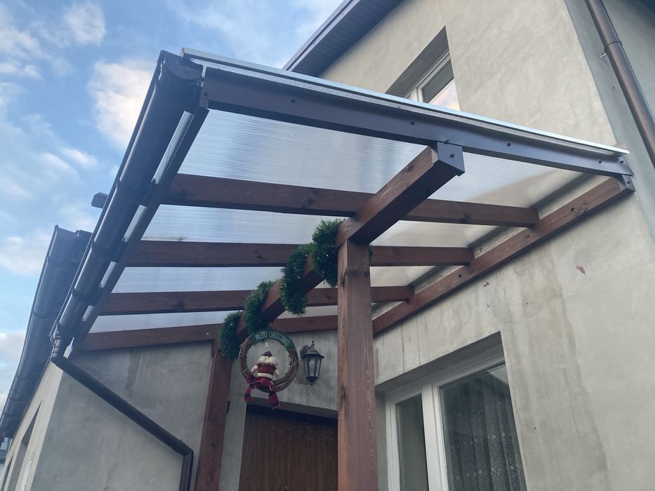 Zadaszenie tarasu, wiata, pergola