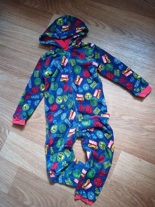 Кігурумі,флісовий ромпер, майнкрафт, 116 5-6