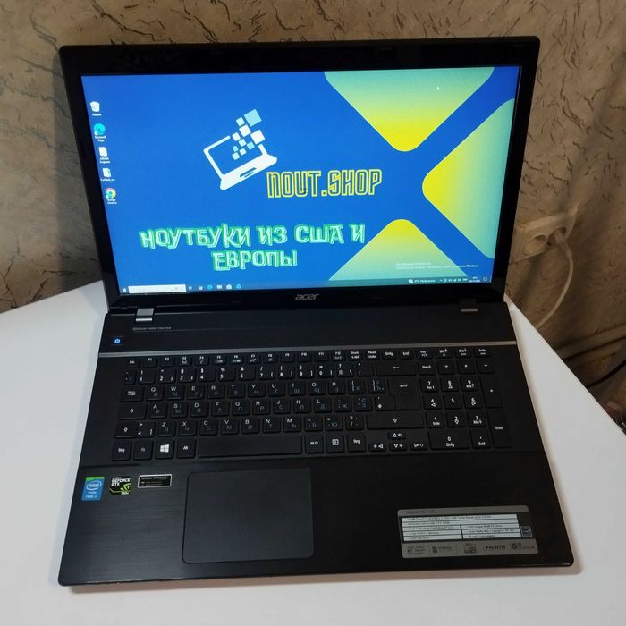 Игровой ноутбук Acer V3-772G| 17.3 |видео 2 гб |4 ядра Core i7| 8/256