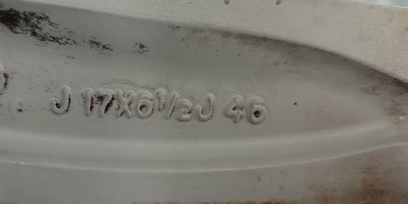 17 " 5x114.3 6.5J  felgi aluminiowe Mitsubishi ASX Outlander