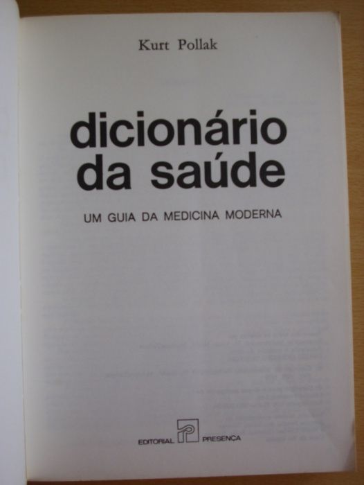 Dicionário da Saúde de Kurt Pollak
