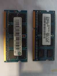 Placas de  RAM 8 GB e 4Gb