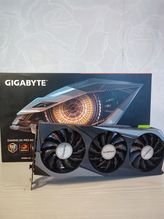 Відеокарти 3060ti 8 gb Gigabyte Palit