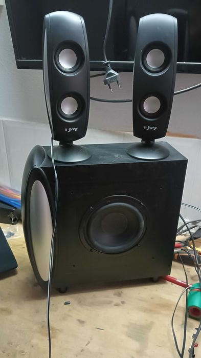 Última oportunidade colunas pc com subwoofer