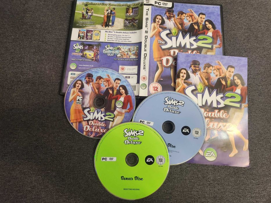 PC The Sims 2 Double Deluxe Kompletna