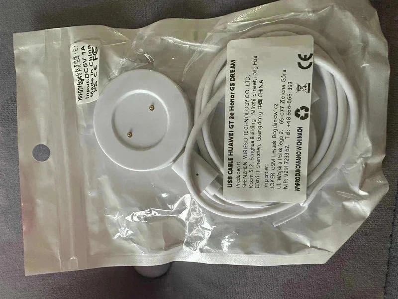 Ładowarka kabel Usb zegarek Smartwatch Huawei Watch Gt Gt2 gt 2e Honor
