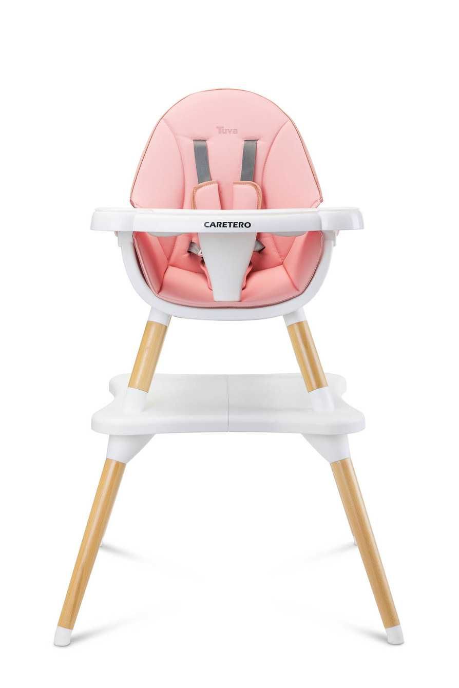 TUVA pink 2w1 krzesełko dziecięce + stolik lub wysokie do karmienia