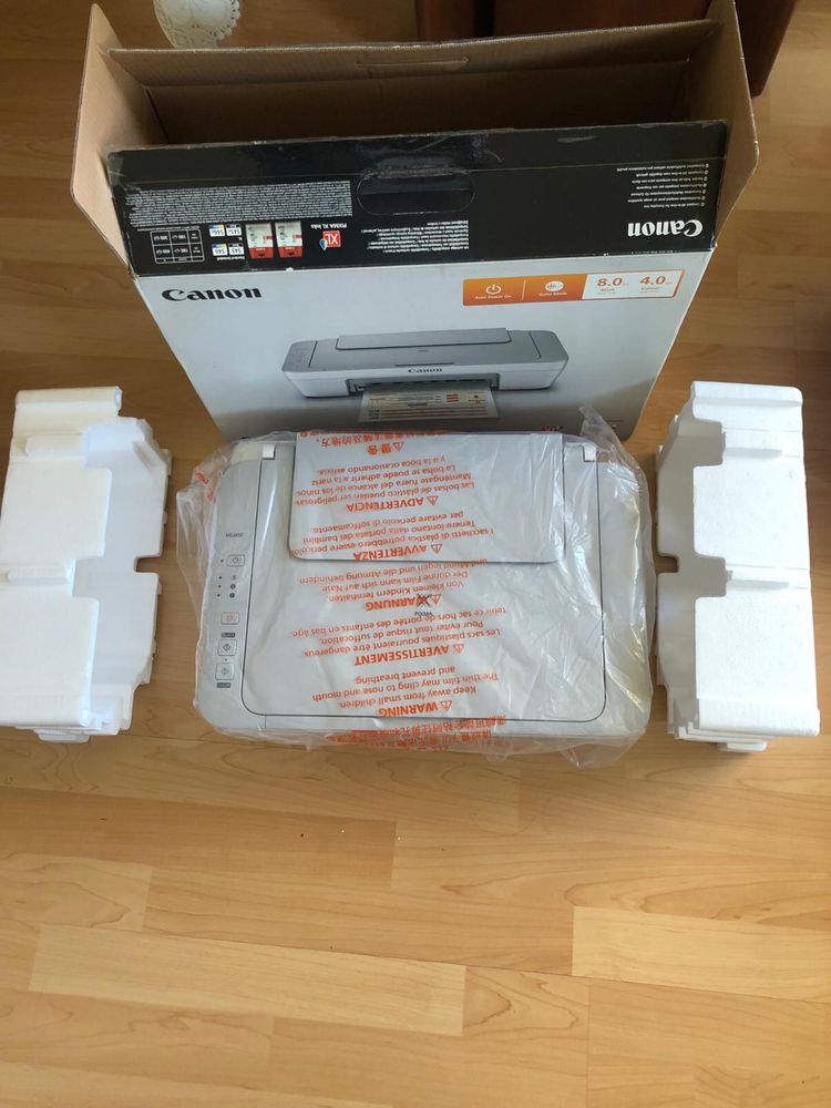 Nowa Drukarka Canon Pixma MG2450 komplet oryginalnych tuszy