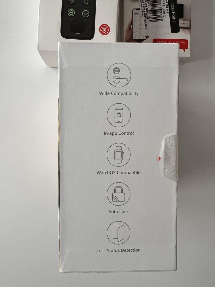 Switchbot lock, keypad, hub mini