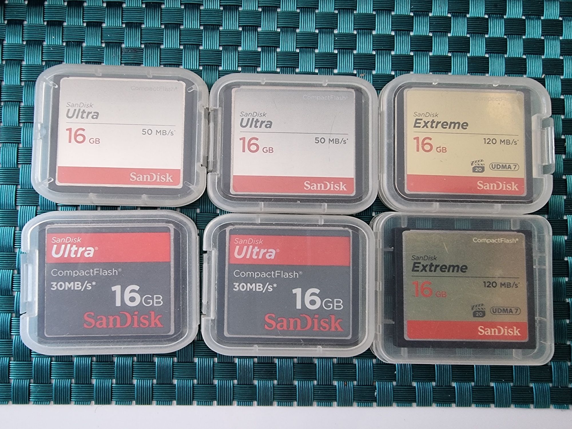 Karta CompactFlash SanDisk CF Extreme 16 GB 120MB/s