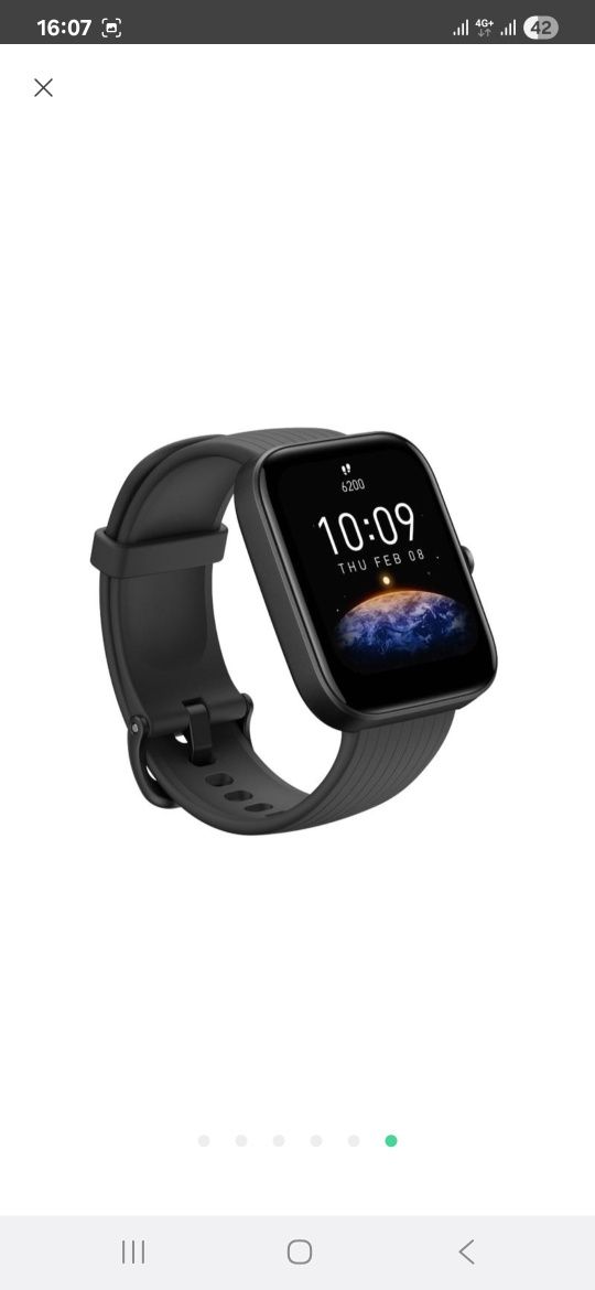 Amazfit bip 3 black