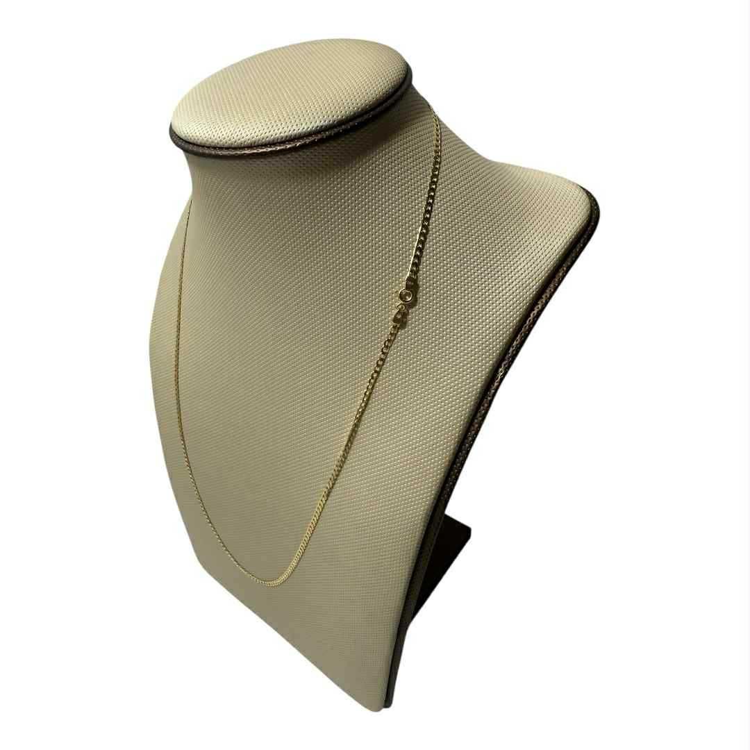 Elegancki, Złoty Łańcuszek Pancerka 4,68g/60cm/585
