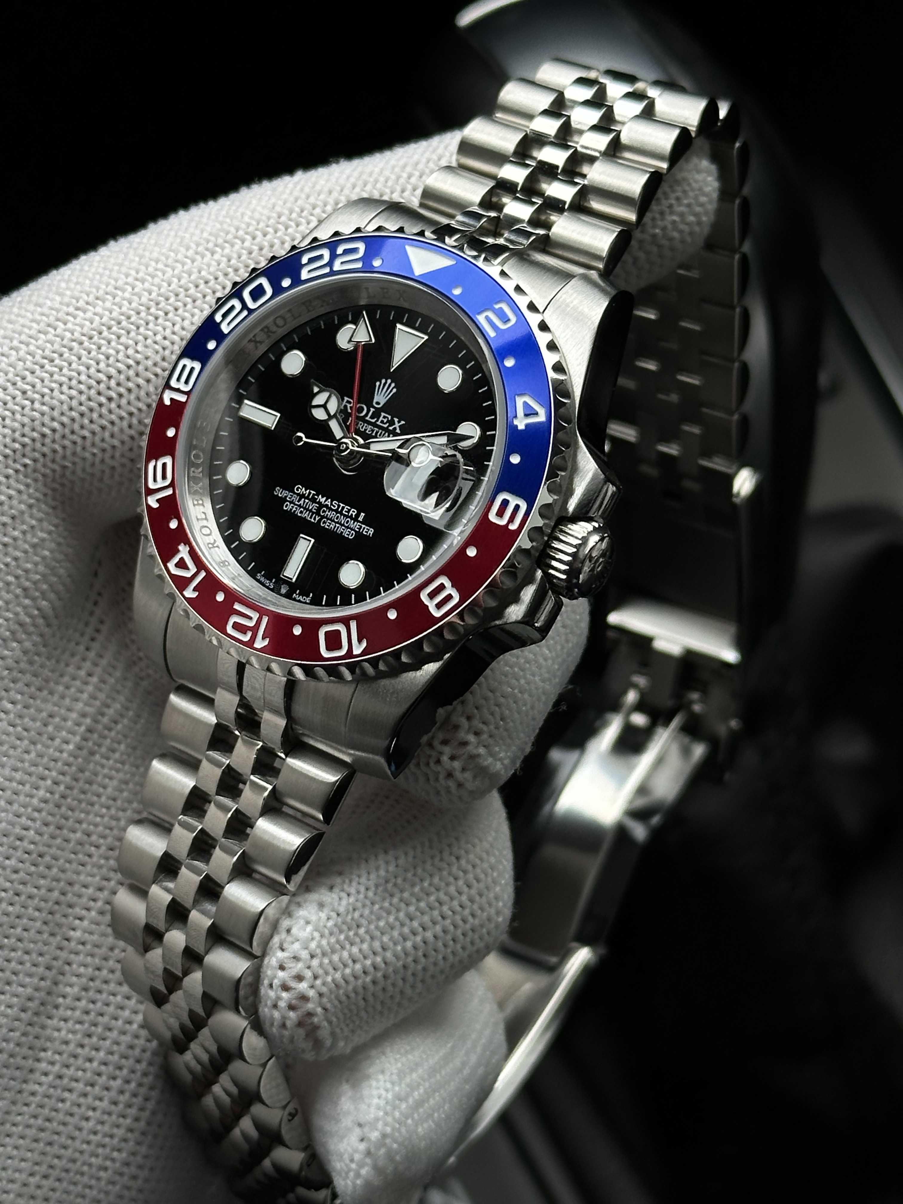 Швейцарские часы Rolex Pepsi GMT-Master II