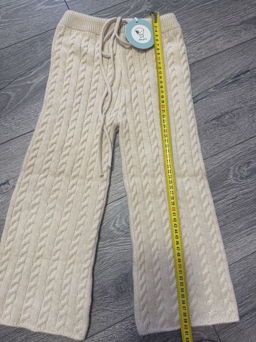 Стильні теплі штани для дівчинки